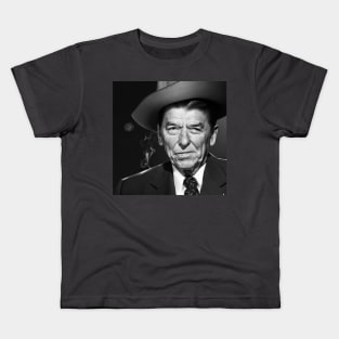 Ronald Reagan After Smoking Kids T-Shirt